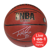 Tim Hardaway LIVE Video Signing Replica NBA Basketball